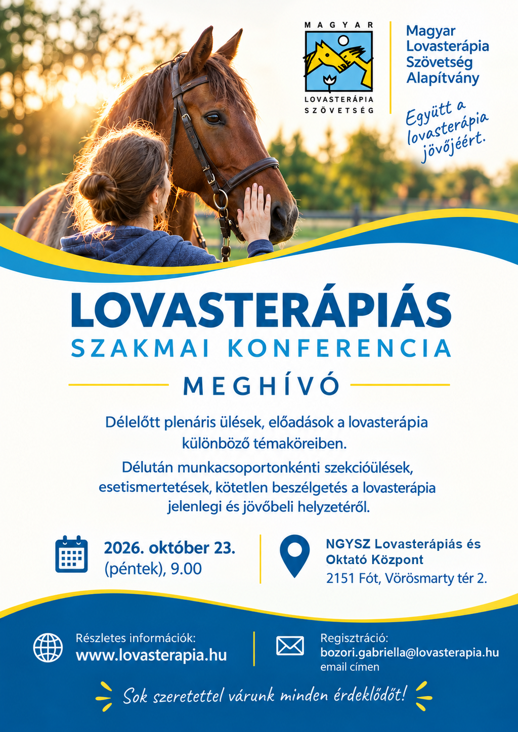 Lovasterápiás Szakmai Konferencia 2026.